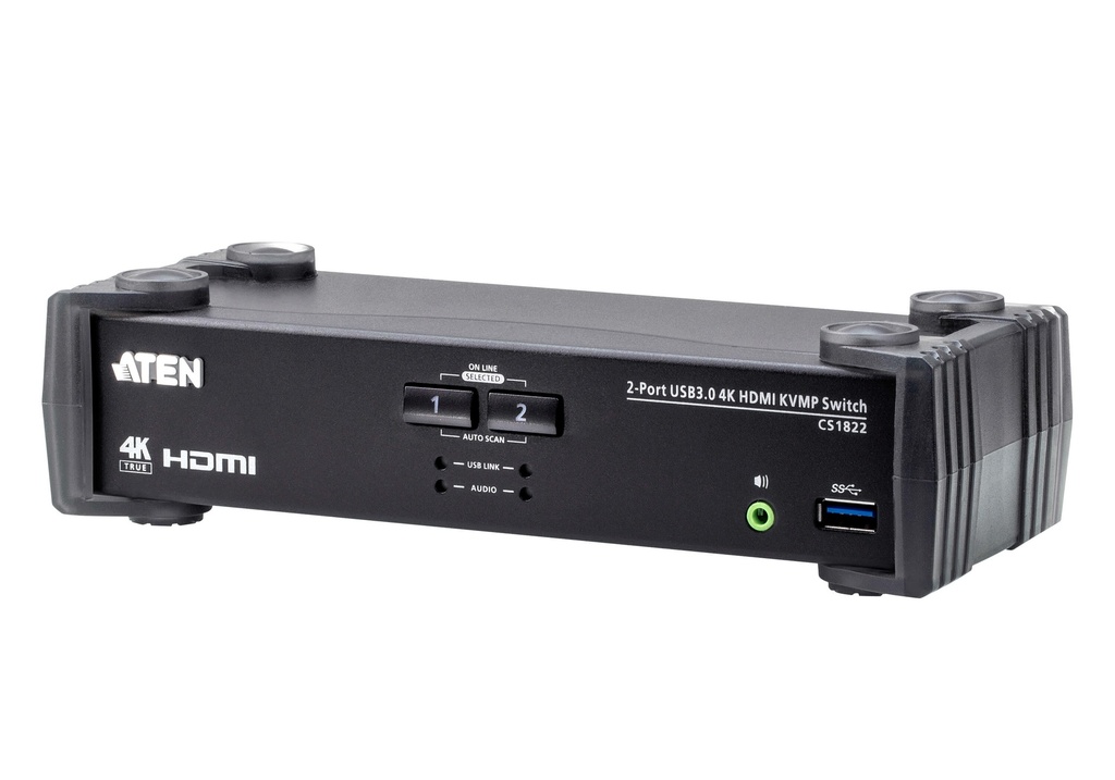 Aten KVM  2-PC 1-Bruker HDMI CS1822