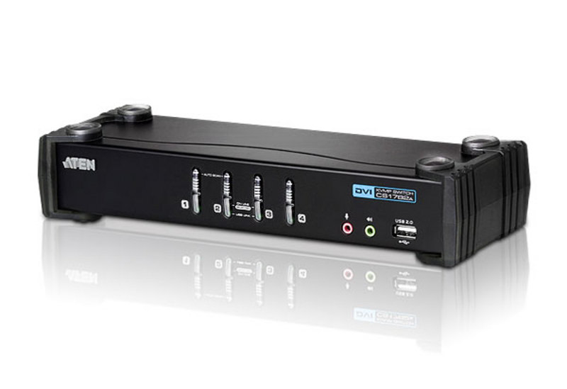 Aten KVM  4-PC 1-Bruker CS1764A