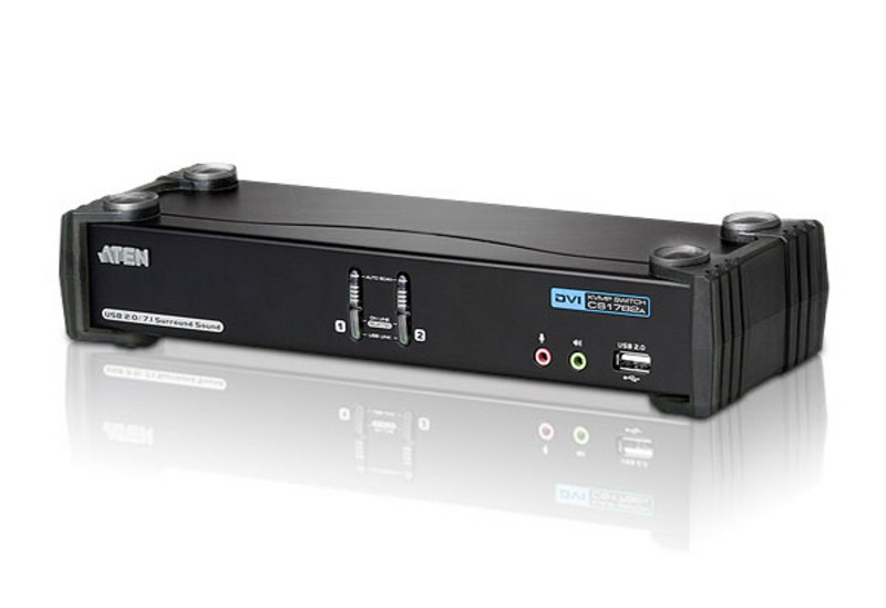 Aten KVM  2-PC 1-User CS1782A