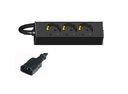 LinkIT 10'' strømskinne 3xCEE 7/4 2m