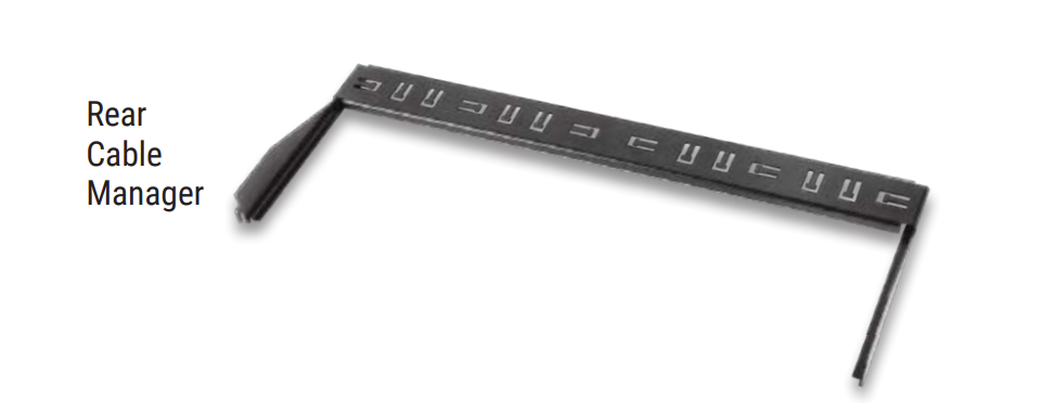 Siemon LightStack Rear Cable Manager