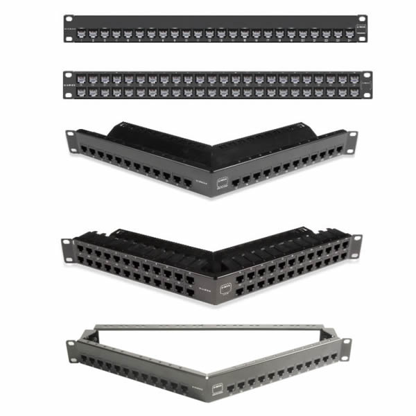 Siemon Patchpanel STP 48-Port, Cat.6A