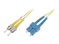 LinkIT fiber cable OS2 ST/SC 10m