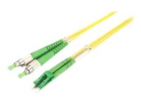 LinkIT fiber cable OS2 LC-APC/FC-APC 10m