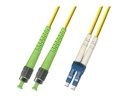 LinkIT fiber cable OS2 LC-UPC/FC-APC 1m