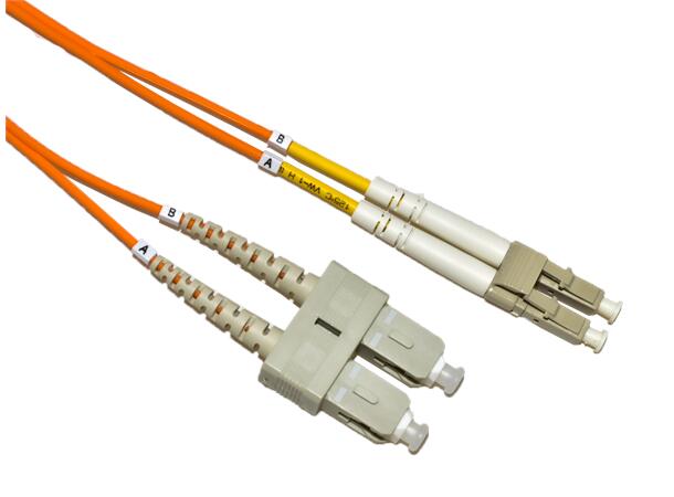 LinkIT fibersnor OS2 LC/SC 1m