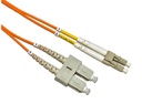 LinkIT fibersnor OS2 LC/SC 1m