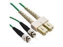 LinkIT fiber cable OS2 ST/SC Green 1.0m