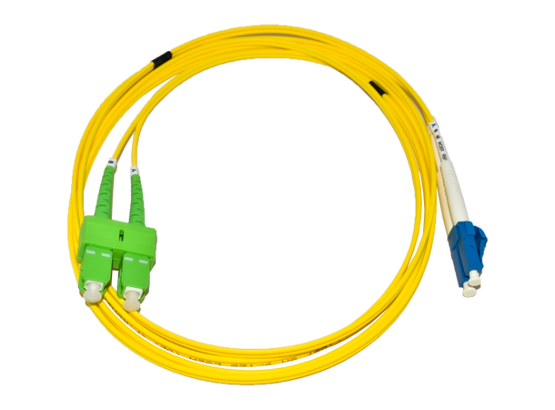 LinkIT fiber cable OS2 LC-UPC/SC-APC 2m