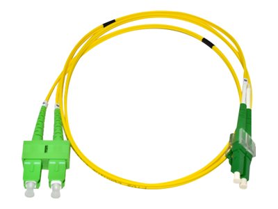 LinkIT fiber cable OS2 LC-APC/SC-APC 1m