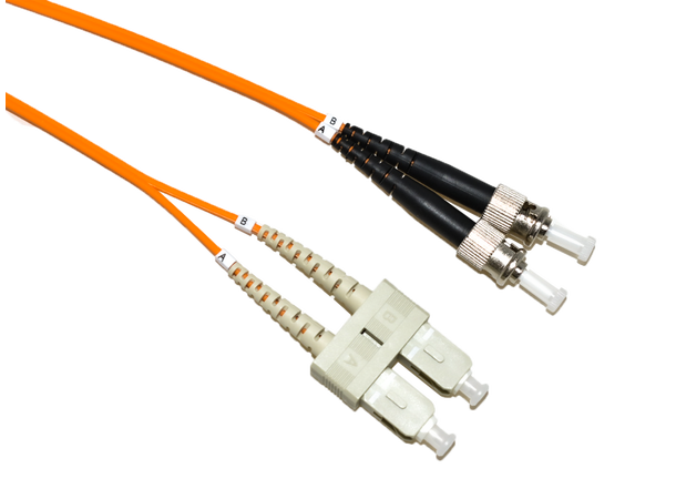 LinkIT fiber cable OM1 ST/SC 15m