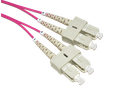 LinkIT fiber cord OM4 SC/SC 1m
