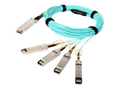 Siemon AOC OM4 QSFP28-4xSFP28 100m