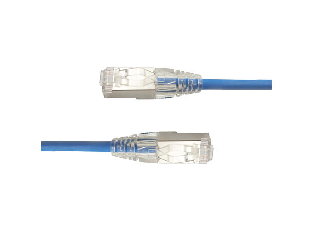 LinkIT SlimPatch U/FTP Cat6a blue 3m