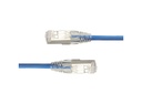 LinkIT SlimPatch U/FTP Cat6a blue 3m