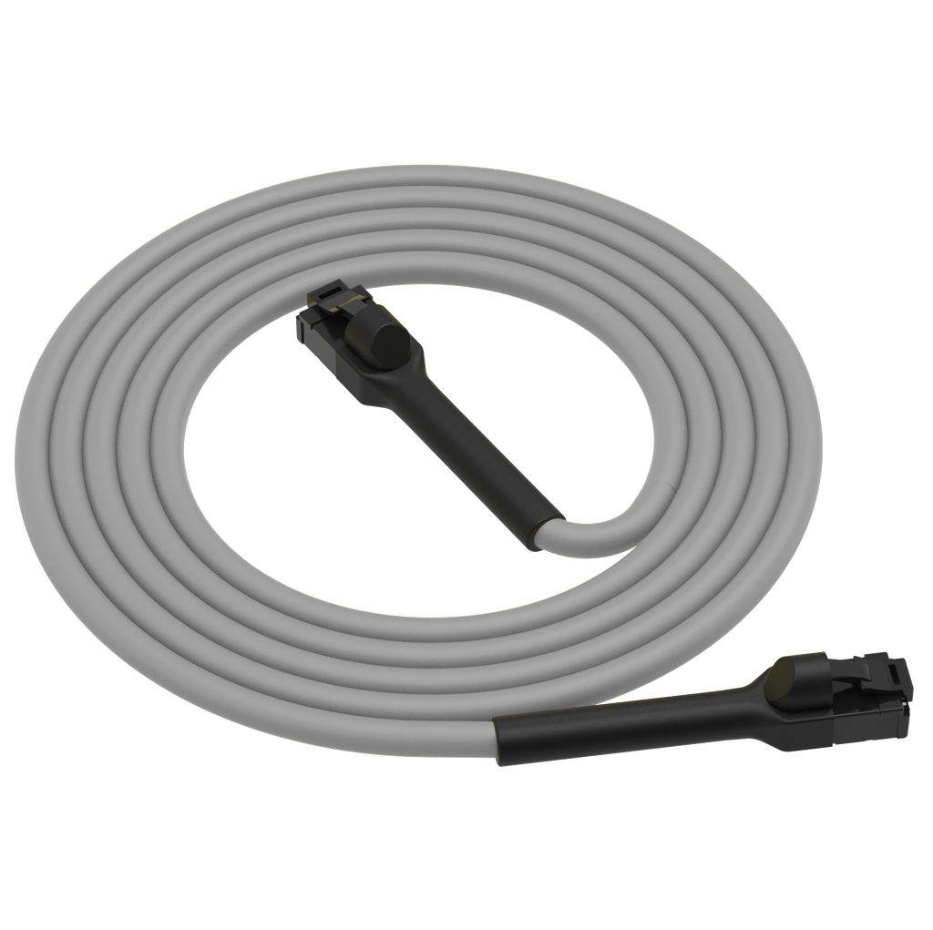 LinkIT Flexi-boot U/UTP Cat6a grå 2m