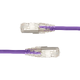 LinkIT SlimPatch F/UTP Cat6a purple 0.2m