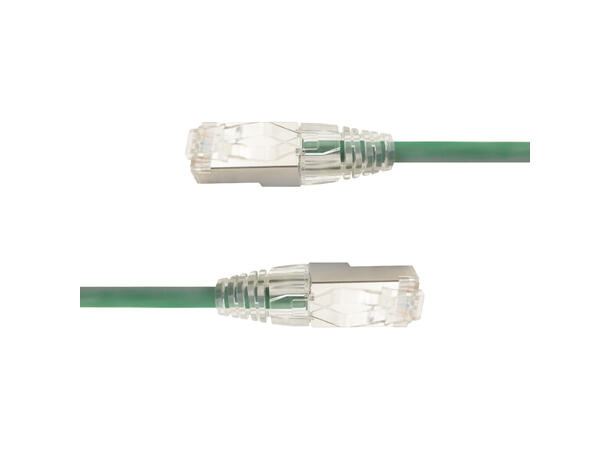 LinkIT SlimPatch U/FTP Cat6a green 1.5m