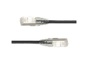 LinkIT SlimPatch U/FTP Cat6a svart 10m