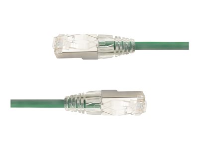 LinkIT SlimPatch F/UTP Cat6a grønn 7.5m