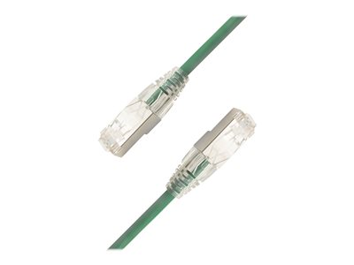 LinkIT SlimPatch F/UTP Cat6a green 10m