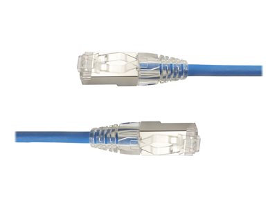 LinkIT SlimPatch F/UTP Cat6a blue 3m