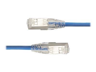 LinkIT SlimPatch F/UTP Cat6a blue 5m