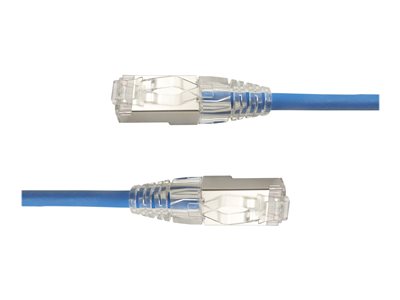 LinkIT SlimPatch F/UTP Cat6a blue 7.5m