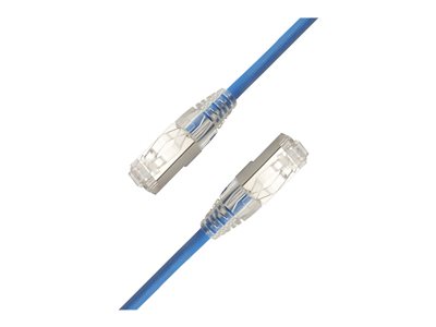 LinkIT SlimPatch F/UTP Cat6a blue 10m