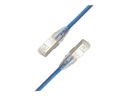 LinkIT SlimPatch F/UTP Cat6a blue 10m