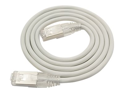 LinkIT SlimPatch F/UTP Cat6a grå 5m