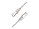 LinkIT SlimPatch F/UTP Cat6a white 0.2m