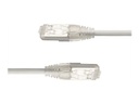 LinkIT SlimPatch F/UTP Cat6a white 0.75m