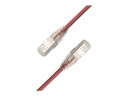 LinkIT SlimPatch F/UTP Cat6a red 3m