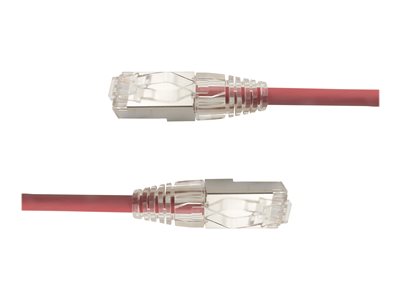 LinkIT SlimPatch F/UTP Cat6a red 4m