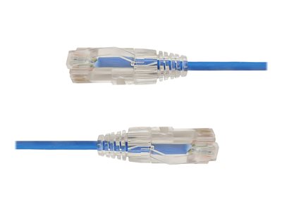 LinkIT SlimPatch U/UTP Cat6a blue 1m