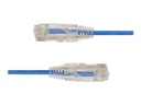 LinkIT SlimPatch U/UTP Cat6a blue 1m