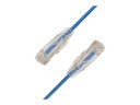 LinkIT SlimPatch U/UTP Cat6a blue 2.5m