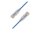 LinkIT SlimPatch U/UTP Cat6a blue 4m