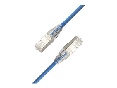 LinkIT SlimPatch F/UTP Cat6a blue 4.5m