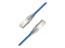 LinkIT SlimPatch F/UTP Cat6a blue 4.5m
