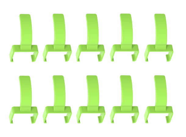 LinkIT ColorFlex Cat6a clips grønn