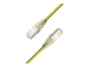 LinkIT SlimPatch F/UTP Cat6a yellow 0.5m