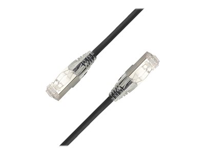 LinkIT SlimPatch F/UTP Cat6a black 0.5m