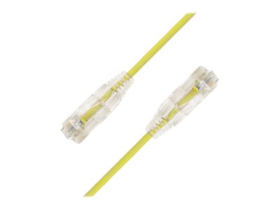 LinkIT SlimPatch U/UTP Cat6a yellow 1m