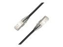 LinkIT SlimPatch F/UTP Cat6a black 7.5m