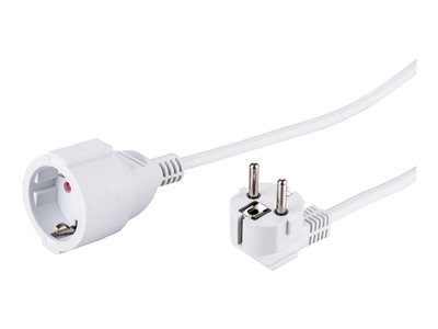 LinkIT power cable extension Schuko white 5m