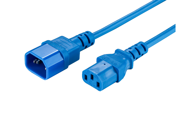 LinkIT power cable C13/C14 blue 0.5m