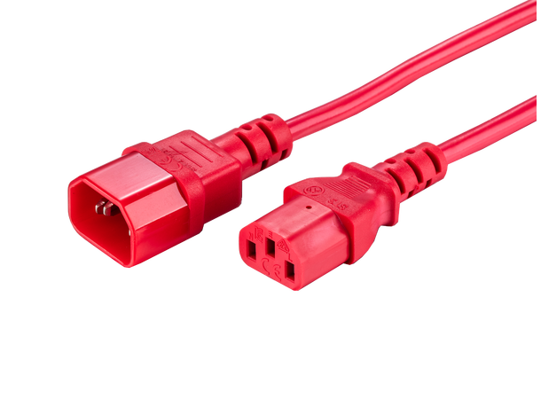 LinkIT power cable C13/C14 red 1.5m