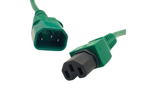 LinkIT power cable C15/C14 green 0.5m